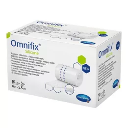 OMNIFIX silicone fixation fleece 10 cm x 5 m, 1 pc