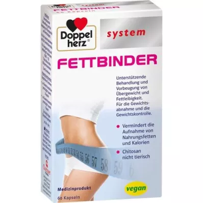 DOPPELHERZ Fat Binder System Capsules, 60 Capsules