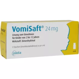 VOMISAFT 24 mg Oral solution, 5X6 ml