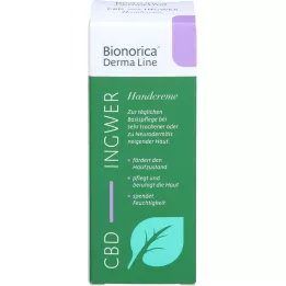 BIONORICA Derma Line Ginger-CBD Hand cream, 50 ml