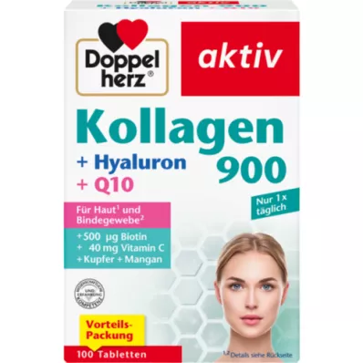 DOPPELHERZ Collagen 900 tablets, 100 pcs