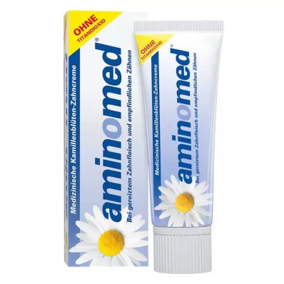 AMINOMED Chamomile flower toothpaste without titanium dioxide, 75 ml