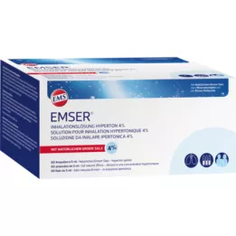 EMSER Inhalation solution hypertonic 4%, 60X5 ml