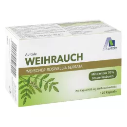 WEIHRAUCH 450 mg Boswellia Serrata Capsules, 120 Capsules