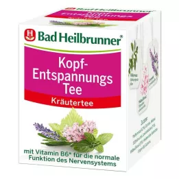 BAD HEILBRUNNER Head Relaxation Tea Filter Bag, 8 pcs
