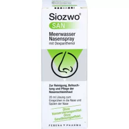SIOZWO SAN Sea water nasal spray with dexpanthenol, 20 ml