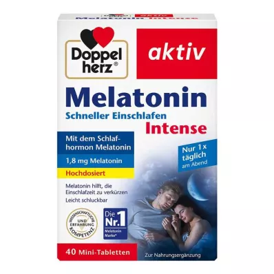 DOPPELHERZ Melatonin tablets, 40 pcs DOPPELHERZ Melatonin tablets, 40 pcs