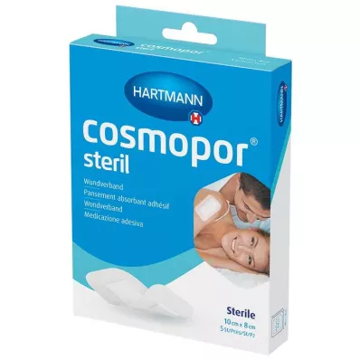cosmopor® sterile wound dressing 10 cm x 8 cm, 5 pcs