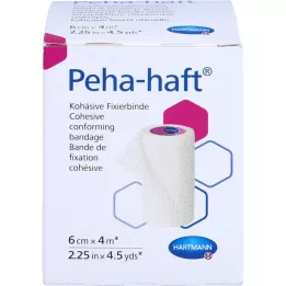 PEHA-HAFT Fixation bandage latex-free 6 cmx4 m OTC, 1 pc