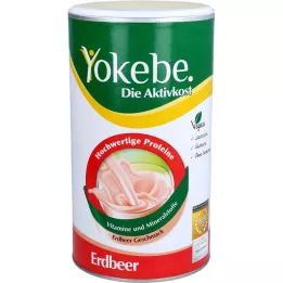 YOKEBE Strawberry lactose-free NF2 powder, 500 g