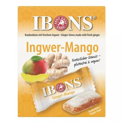 IBONS Ginger Mango Box chewy sweets, 60 g