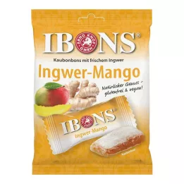IBONS Ginger Mango Bag chewy sweets, 92 g