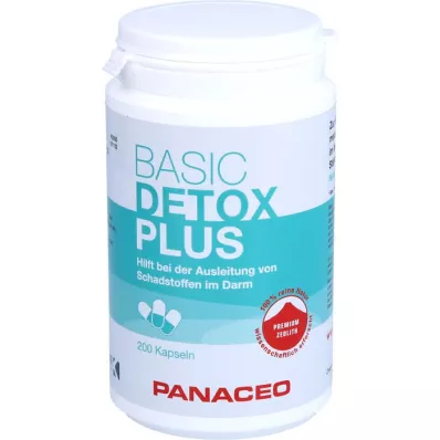 PANACEO Basic Detox Plus Capsules, 200 Capsules