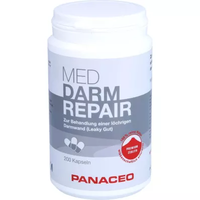 PANACEO Med Gut repair Capsules, 200 Capsules