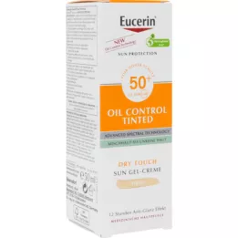 EUCERIN Sun Oil Control tinted cream LSF 50+ light, 50 ml