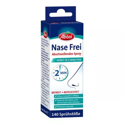ABTEI Nose Free 2 min decongestant spray, 20 ml