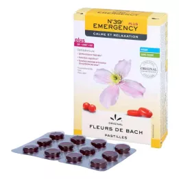 BACHBLÜTEN No.39 Emergency plus pastilles, 48 g