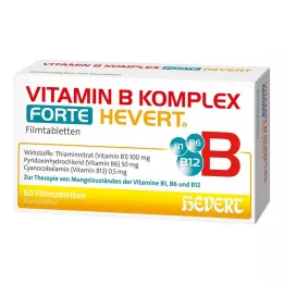 VITAMIN B KOMPLEX forte Hevert tablets, 60 pcs