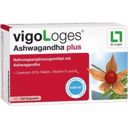 VIGOLOGES Ashwagandha plus capsules, 120 pcs