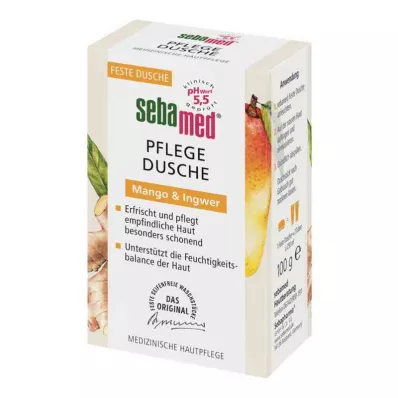 SEBAMED Care shower with mango & Ginger solid, 100 g SEBAMED Care shower with mango & Ginger solid, 100 g