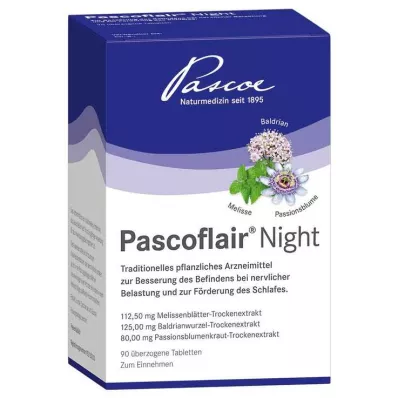 PASCOFLAIR Night coated tablets, 90 pcs PASCOFLAIR Night coated tablets, 90 pcs