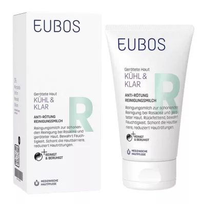 EUBOS KÜHL &amp; KLAR Anti-redness cleansing milk, 150 ml