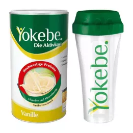 YOKEBE Vanilla lactose-free NF2 powder starter pack, 500 g