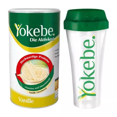 YOKEBE Vanilla lactose-free NF2 powder starter pack, 500 g YOKEBE Vanilla lactose-free NF2 powder starter pack, 500 g