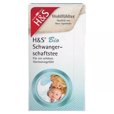 H&amp;S Organic Pregnancy Tea Filter Bag, 20X2 g