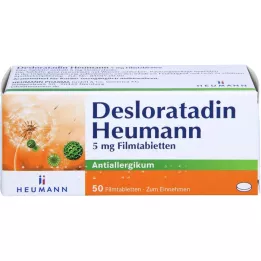 DESLORATADIN Heumann 5 mg film-coated tablets, 50 pcs