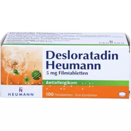 DESLORATADIN Heumann 5 mg film-coated tablets, 100 pcs