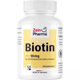 BIOTIN 10 mg capsules high-dosed, 120 pcs