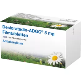 DESLORATADIN-ADGC 5 mg film-coated tablets, 100 pcs