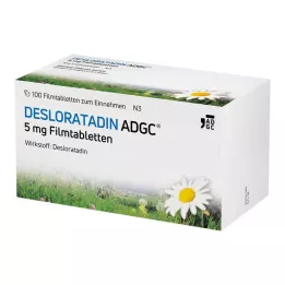 DESLORATADIN-ADGC 5 mg film-coated tablets, 100 pcs