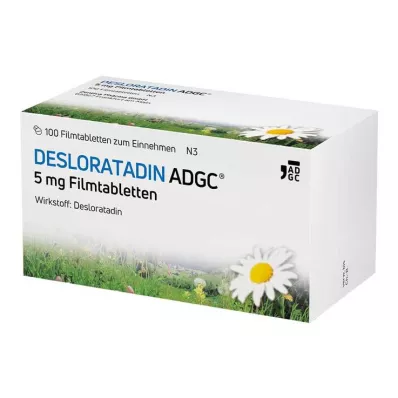 DESLORATADIN-ADGC 5 mg film-coated tablets, 100 pcs