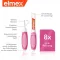 ELMEX Interdental brushes ISO size 0 0.4 mm pink, 8 pcs