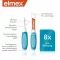 ELMEX Interdental brushes ISO size 3 0.6 mm blue, 8 pcs