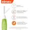 ELMEX Interdental brushes ISO size 5 0.8 mm green, 8 pcs