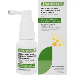 NATURALIS Mouth and throat spray, 20 ml
