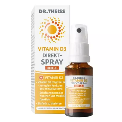 DR.THEISS Vitamin D3 Direct Spray, 20 ml DR.THEISS Vitamin D3 Direct Spray, 20 ml