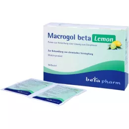 MACROGOL beta Lemon Oral solution, 10 pcs