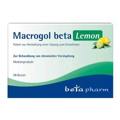 MACROGOL beta Lemon Oral solution, 10 pcs MACROGOL beta Lemon Oral solution, 10 pcs