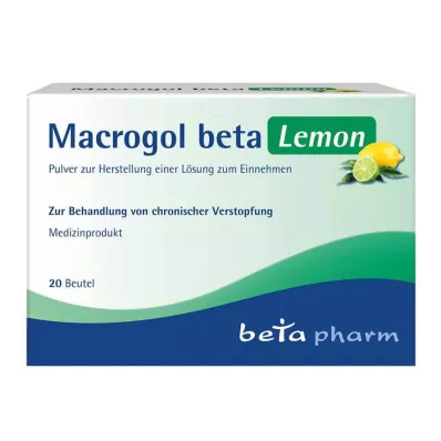 MACROGOL beta Lemon Oral solution, 20 pcs MACROGOL beta Lemon Oral solution, 20 pcs