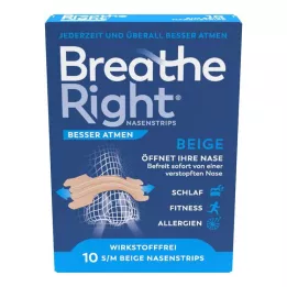 BESSER Breathe Breathe Right Noseplug normal beige, 10 pcs