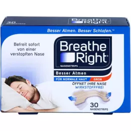 BESSER Breathe Breathe Right nasal patch, large beige, 30 pcs