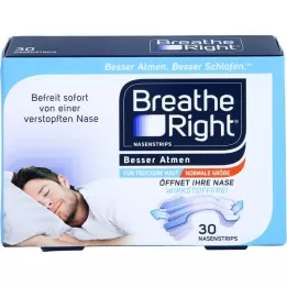 BESSER Breathe Breathe Right nasal pl. normal transp., 30 pcs
