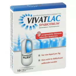 VIVATLAC SYNBIOTIKUM enteric-coated capsules, 10 pcs