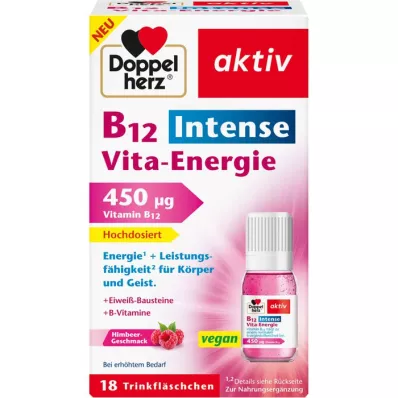 DOPPELHERZ B12 Intense Vita-Energie Trinkfl., 18 pcs