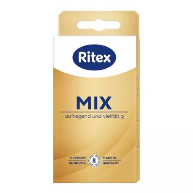 RITEX Mix condoms, 8 pcs RITEX Mix condoms, 8 pcs