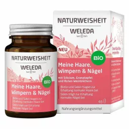 WELEDA Natural Wisdom My Hair Eyelashes&Nails Kps, 46 pcs